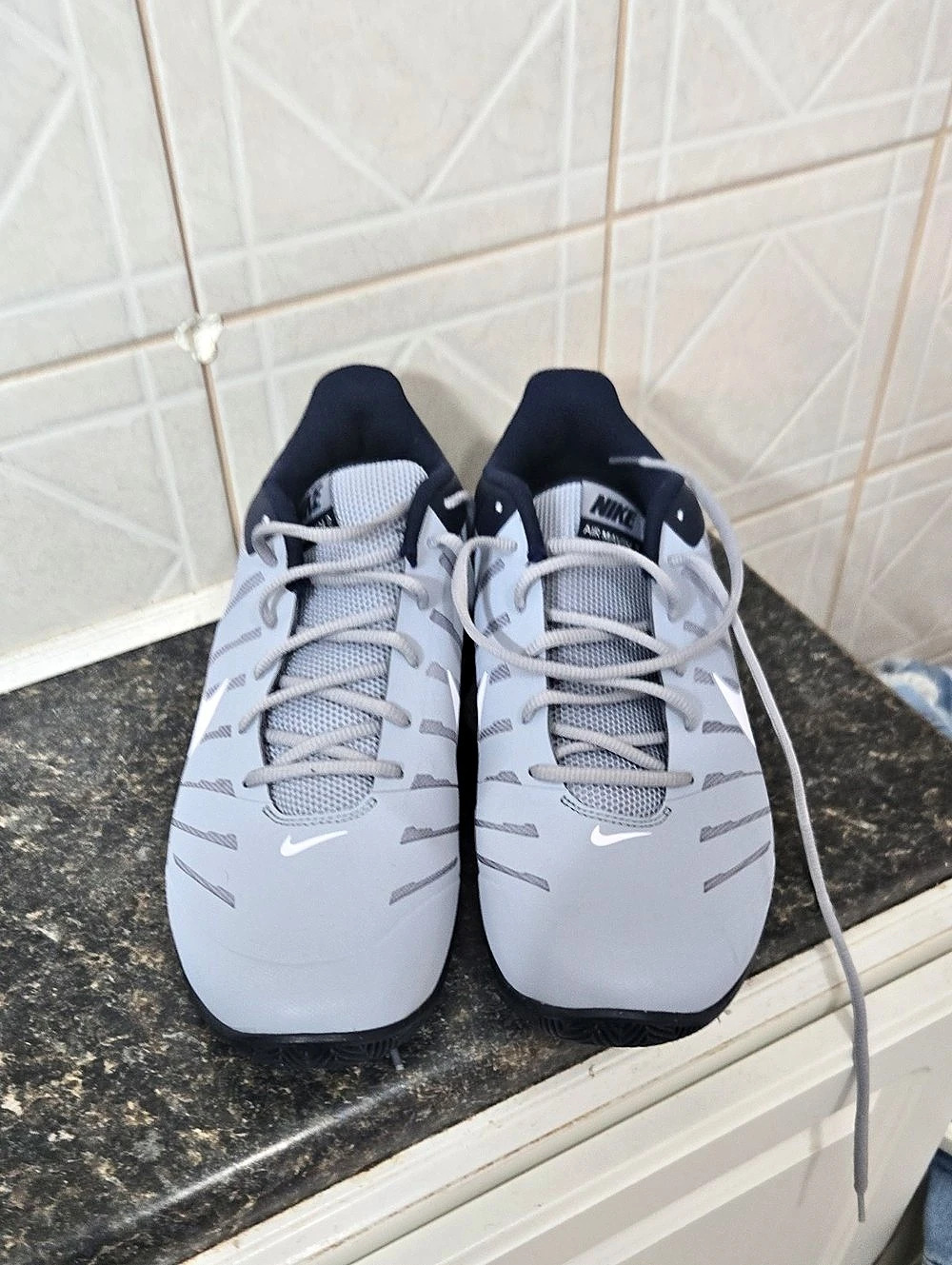 Nike Air Max Torch 3 Gray & Black Athletic Shoes